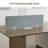 Okeysen 10 Person Workstation Modular Attachable Office Desks with 10 BIFMA-Certified Office Chairs-115420146