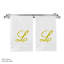 Ensemble de serviettes 2 pièces 100% coton monogramme-26086684-26086759