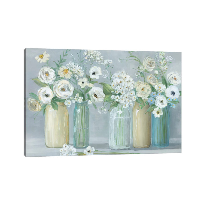 Blooming Meadow Beauties by Sally Swatland - Wrapped Canvas Giclee Art Print, 101.6 cm H x 66.04 cm W x 1.91 cm D