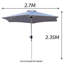 Bettsy Tilt Market Parasol