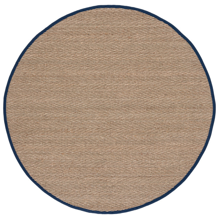 Auckland Natural/Blue Area Rug