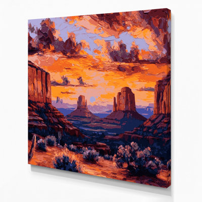Art mural sur toile, "Southwestern", Sedona