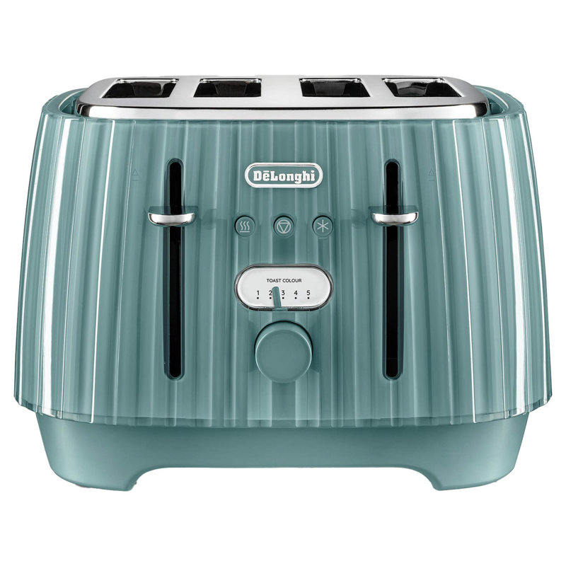  4 Slice Ballerina Toaster Laguna, Green