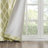 Blakesly Printed Ikat Blackout Single Curtain Panel-938439463-938439458