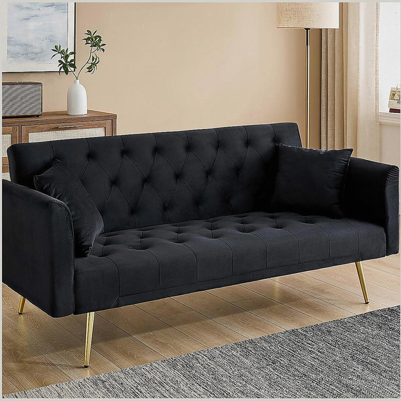 Canapé double pliable de 71 pouces