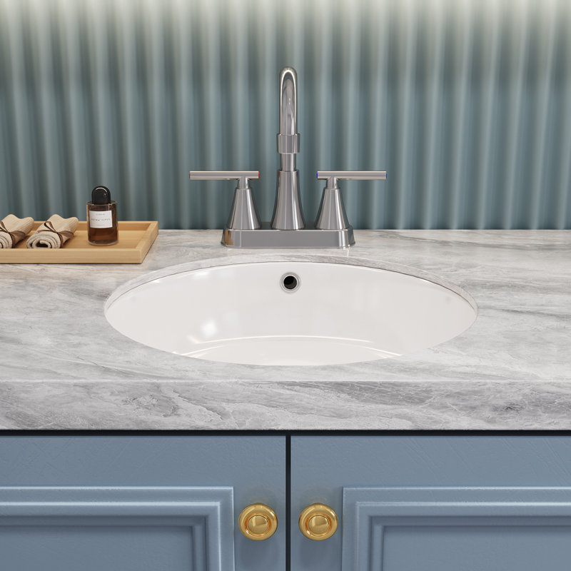Robinet de lavabo de salle de bain à 2 poignées 7,82 po certifiées CUPC par Twowa Home