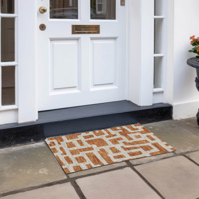 Chaena Washable Abstract Indoor Rug