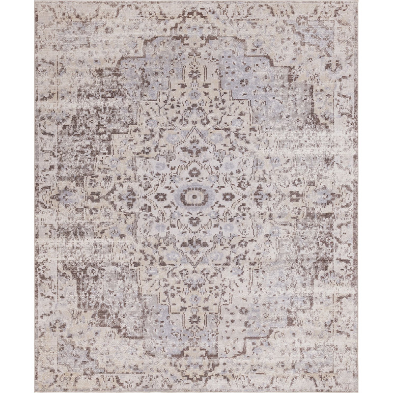 Enderson Ikat Indoor Rug, Rectangle 8' x 10'