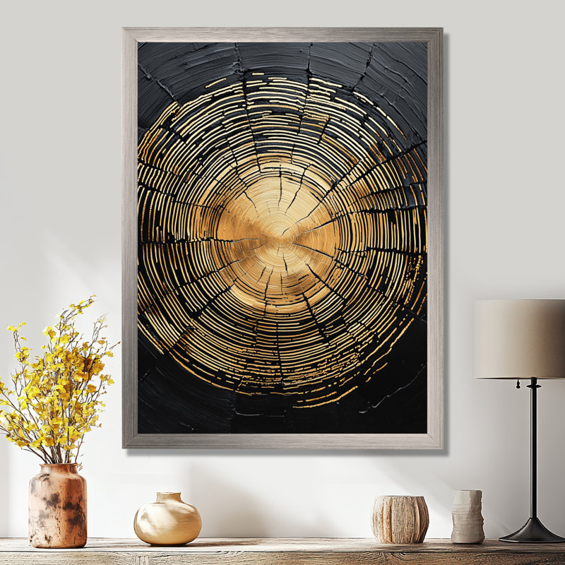 Argill - Landscapes Wall Art, Silver, 32" H x 24" W, Single Picture Framed Print