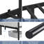 Modern Metal Bed Frame with Cross-design Headboard & Footboard-230473511-230473508