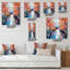 Horloge murale Autumn Forest by the River-311255777