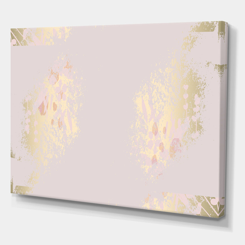 Fleurs rustiques sur fond violet - Impression sur toile, H 24 po x l 32 po x P 1 po, Toile tendue