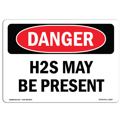 Panneau H2S May Be Présent