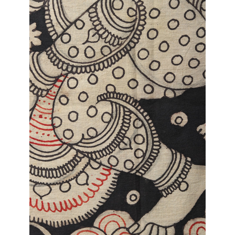 Danse Ganesha | Kalamkari, peinture sur coton