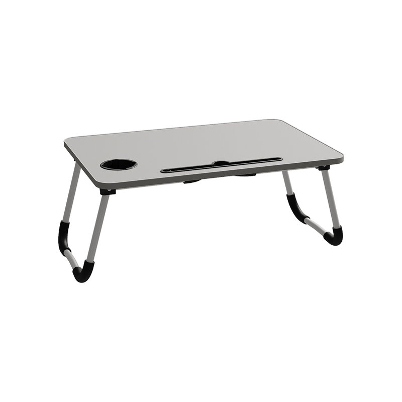 Steel Computer Desk, 28" H x 60" W x 40" D, Grey/White