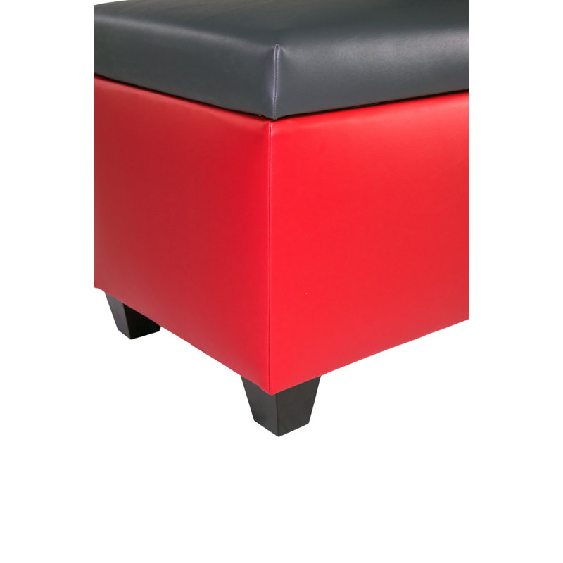 Banc de rangement pour chaussures 36 paire Kenyon, Gris foncé / Noir