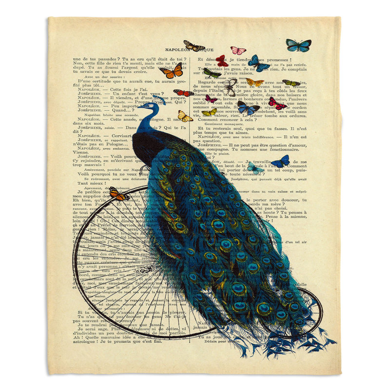 Couverture  Peacock, 68 po x 80 po