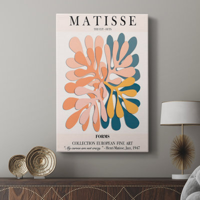 Matisse CXCIV, reproduction d'art encadrée Cavas