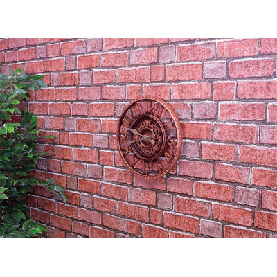 Adwitiya 12'' outdoor Wall Clock
