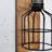 Elegant Wall Lamp, 100% Solid Wood, 15.7 x 5.5 x 6.3 Inches | E27 Socket, Max 200W | Unique Wooden Design, Perfect for Living Room, Bedroom, or Office | Stylish Lighting Solution with Natural Finish-106854213