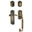 Nostalgic Warehouse Meadows Plate F Grip Handleset with Single Cylinder Deadbolt and Swan Lever-1239868979-1239868978-1239868977