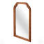 Miroir décoratif de coin arrondi en bois massif, pour rehausser l'esthétique et la fonctionnalité de n'importe quelle pièce.-1988631824-1988631826