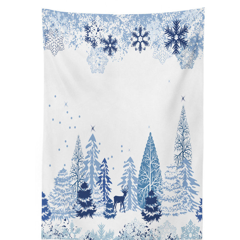Christmas Tablecloth, 70" L x 52" W