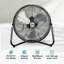 Ventilateur en métal Hurricane Pro-101588552-101588554