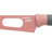 Leo 5" Stainless Steel Cheese Knife, Pink