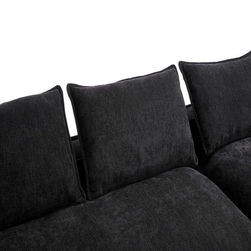 Canapé modulaire Modern, Black
