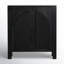 Silfa Bar Cabinet-Black Circle Cane