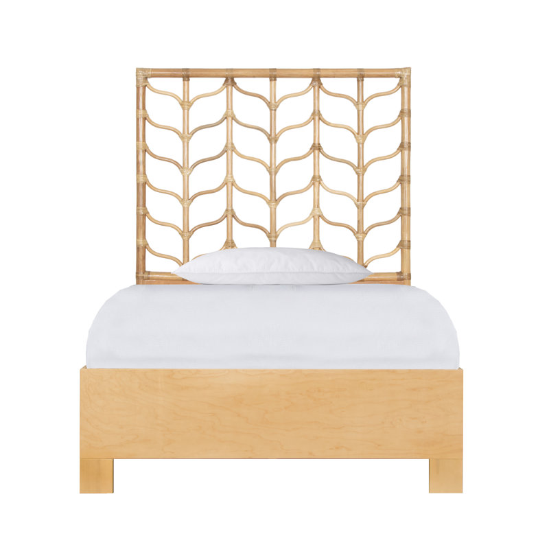 Lit plateforme Ivy, Simple TG, Naturel