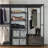Monica Wood Walk-In Closet System