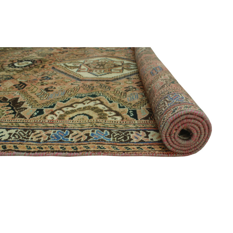 Tapis rouille finement vieilli Keijah