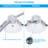 6'' Selectable Color Temperature Dimmable IC Rated Standard Recessed Lighting Kit