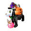 Ensemble gonflable squelette pour chien