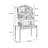 Nut-brown Rectangular Solid Wood desk-1556503366