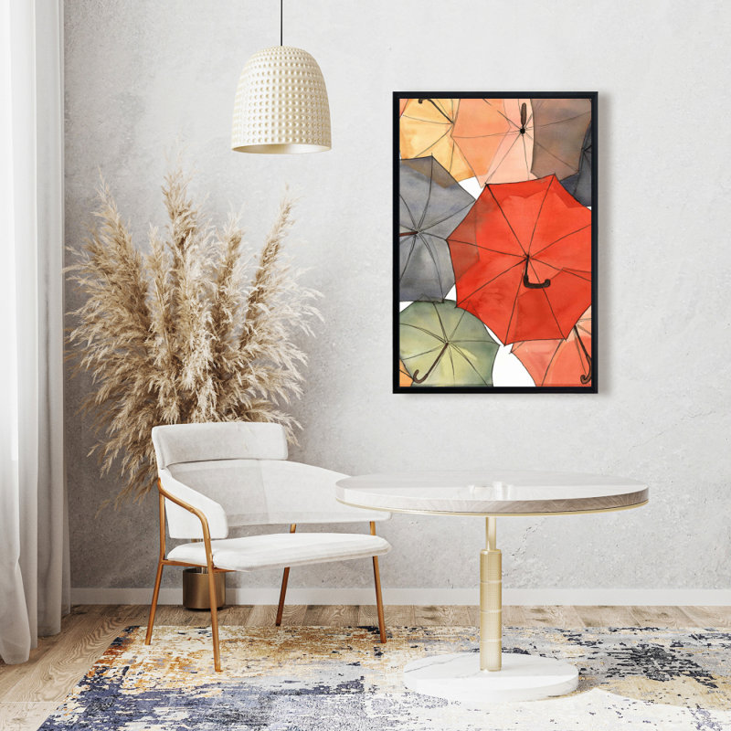 «The Umbrellas Of Petit Champlain» sur toile