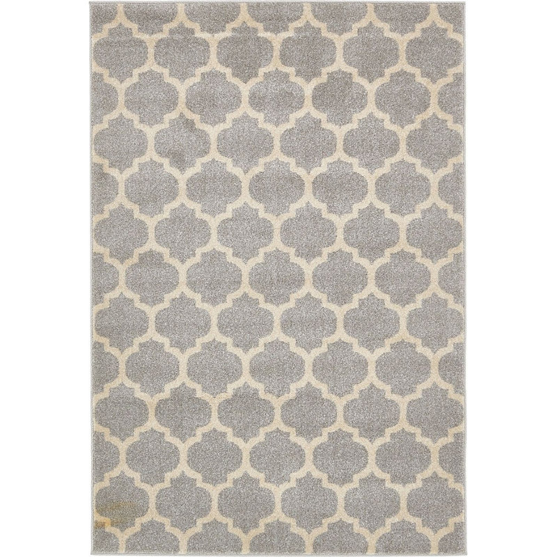 Tapis gris Cohleen, Rectangle 5 pi x 8 pi