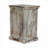 Boho Mango Wood Nightstand with 1 Drawer &amp; 1 Cabinet Storage
