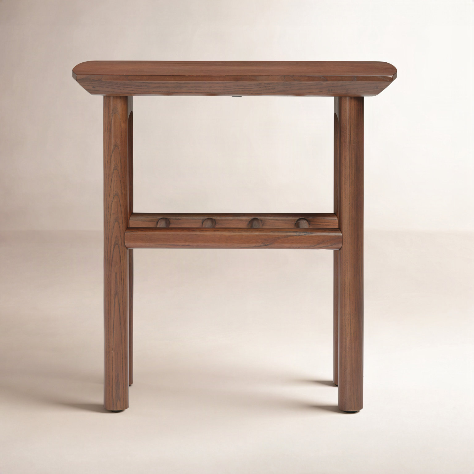 Pope 20" Walnut End Table, Dark Walnut