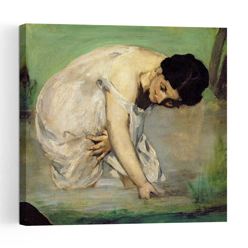 Déjeuner sur l'Herbe, 1863 Impression d'art mural contemporain abstrait impressionniste, H 18 po x l 18 po