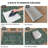 Green Machine Washable Area Rug Non Slip Bedroom Rugs-128784374-101386121