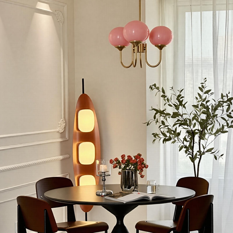 Lustre sphérique unique à 5 lumières Valetina, 3