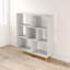 Justine 126cm H x 122cm W Standard Bookcase-20389183