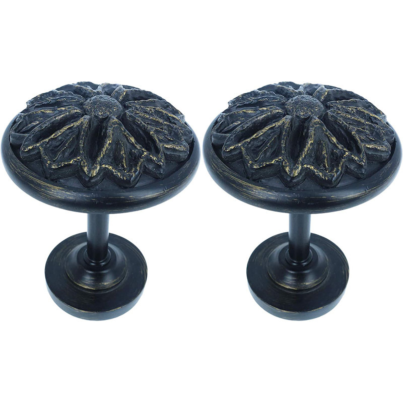 Resin Curtain Holdback, Burnt Gold