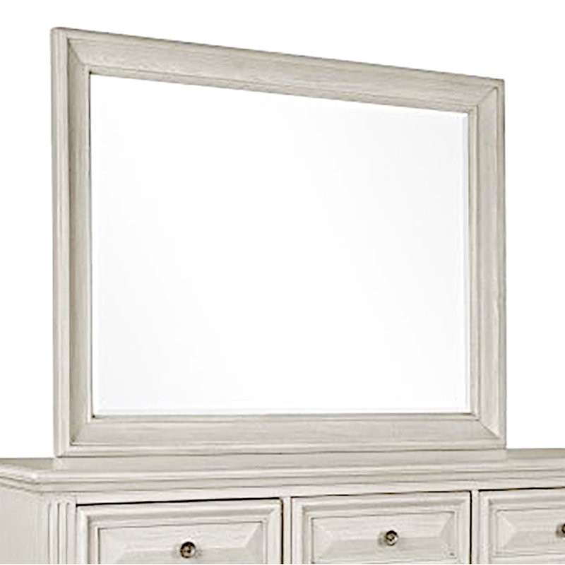 Miroir biseauté Chadha Adysson, Parchemin vieilli
