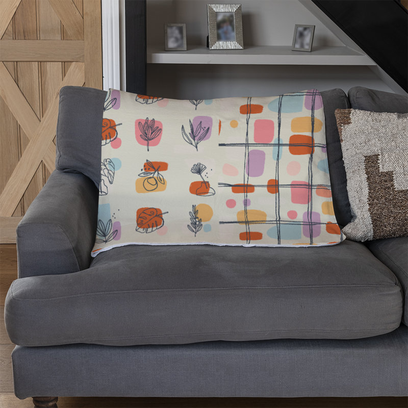 Doneal Plain Weave / Muslin Throw Blanket