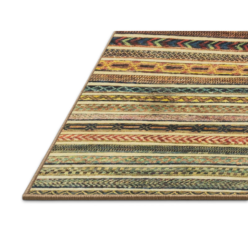 Abstract Indoor Rug, Runner 2' x 5'