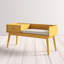 Hartnett Linen Upholstered Storage Bench-315905755